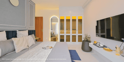 Image of 1498 Sq.ft 3 BHK Apartment / Flat for sale in Godrej Emerald Waters, Pimpri, Pune for Rs. 16200000