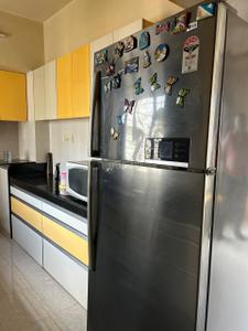 Kitchen Image of 790 Sq.ft 2 BHK Apartment / Flat for rent in Puraniks Kanchan Pushp Society, Kasarvadavali Thane for Rs. 30000