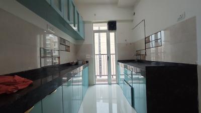 Kitchen Image of 1250 Sq.ft 2 BHK Apartment / Flat for rent in Marathon Nexzone Triton 2, Panvel Navi Mumbai for Rs. 24000
