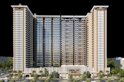Image of 1055 Sq.ft 2 BHK Apartment / Flat for sale in Arihant Advika, Vashi, Navi Mumbai for Rs. 21500000
