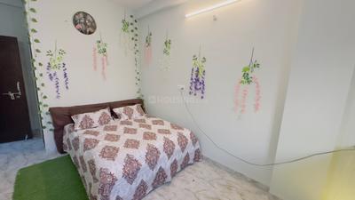 Bedroom Image of 455 Sq.ft 1 RK Builder Floor for rent in Indra Puri Colony Indore for Rs. 10000
