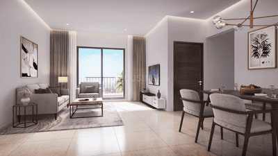 Living Room Image of 1607 Sq.ft 3 BHK Apartment / Flat for sale in Wakad Pune for Rs. 14000000