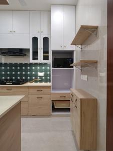 Kitchen Image of 1800 Sq.ft 3 BHK Apartment / Flat for rent in Vasant Kunj New Delhi for Rs. 100000