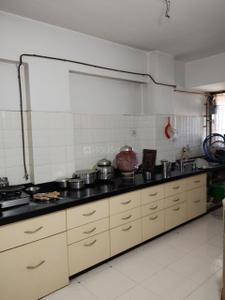 Kitchen Image of 1979 Sq.ft 3 BHK Apartment / Flat for sale in Goyal Prime Plaza, Bodakdev Ahmedabad for Rs. 14000000