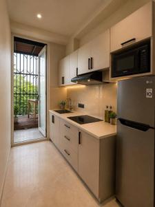 Kitchen Image of 1340 Sq.ft 3 BHK Apartment / Flat for sale in Ankur Heights, Saddu Raipur for Rs. 5226000