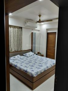 Bedroom Image of 870 Sq.ft 2 BHK Apartment / Flat for rent in Adani Elysium, Shantigram Ahmedabad for Rs. 30000