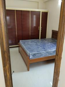 Bedroom Image of 600 Sq.ft 1 BHK Builder Floor for rent in Financial District Hyderabad for Rs. 24000