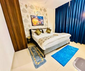 Bedroom Image of 1550 Sq.ft 3 BHK Apartment / Flat for rent in Omaxe The Palace, Gomti Nagar Lucknow for Rs. 55000