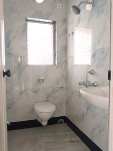 Common Bathroom One Image of 1197 Sq.ft 3 BHK Apartment / Flat for sale in Nayabad Kolkata for Rs. 6400000