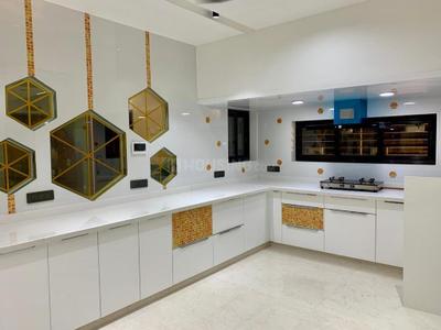 Kitchen Image of 3429 Sq.ft 5 BHK Villa for sale in NG Ashwaraj Bungalows, Prahlad Nagar Ahmedabad for Rs. 54000000