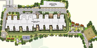 Image of 1695 Sq.ft 3 BHK Apartment / Flat for sale in DN Fairytale Extension, Madanpur, Bhubaneswar for Rs. 12300000
