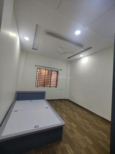Bedroom Image of 1150 Sq.ft 2 BHK Builder Floor for rent in Vijay Nagar Indore for Rs. 25000
