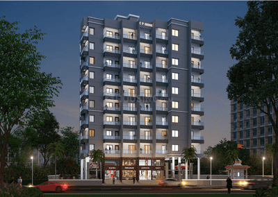 Image of 979 Sq.ft 2 BHK Apartment / Flat for sale in T And P C P Shine, Bhugaon, Pune for Rs. 5740000