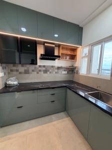 Kitchen Image of 1309 Sq.ft 2.5 BHK Apartment / Flat for rent in Prestige Tranquil, Kokapet Hyderabad for Rs. 59000