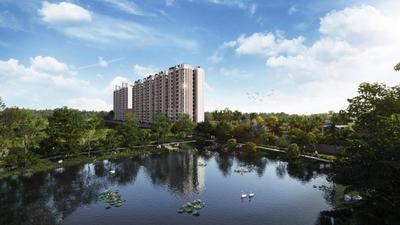 Image of 1440 Sq.ft 3 BHK Apartment / Flat for sale in Anekal, Bengaluru for Rs. 13900000