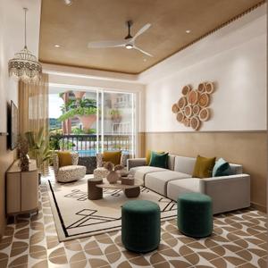 Hall Image of 2002 Sq.ft 3 BHK Apartment / Flat for sale in Nerul Goa for Rs. 27900000