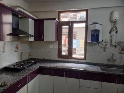 Kitchen Image of 1280 Sq.ft 3 BHK Apartment / Flat for sale in JC Heights 11, Heerawala Jaipur for Rs. 6500000
