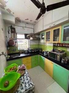 Kitchen Image of 585 Sq.ft 1 BHK Apartment / Flat for sale in Dwarkesh Park, Borivali West Mumbai for Rs. 12000000