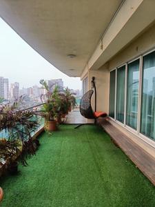 Balcony Image of 3400 Sq.ft 4 BHK Apartment / Flat for sale in Dadar East Mumbai for Rs. 125000000