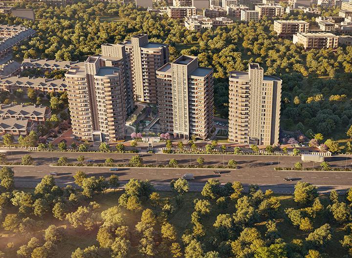 2159 Sqft 3 BHK Flat for sale in Eldeco Latitude 27 Mutkkipur