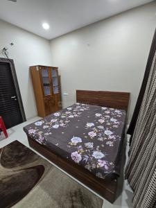 Bedroom Image of 1400 Sq.ft 2 BHK Builder Floor for rent in Goyal Vihar Indore for Rs. 18000