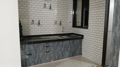Kitchen Image of 802 Sq.ft 1 BHK Apartment / Flat for rent in Shantam Hills, Bhesan Surat for Rs. 14000