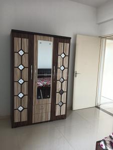 Bedroom Image of 1800 Sq.ft 3 BHK Apartment / Flat for rent in Anikedhya Atlantis, Chandkheda Ahmedabad for Rs. 28000