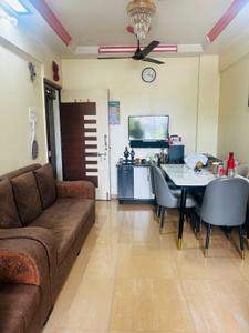 Hall Image of 650 Sq.ft 1 BHK Apartment / Flat for sale in Soham Heights, Airoli Navi Mumbai for Rs. 9000000
