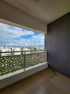 Balcony Image of 890 Sq.ft 2 BHK Apartment / Flat for rent in Royal KP Stellar, Kondhwa Pune for Rs. 26000