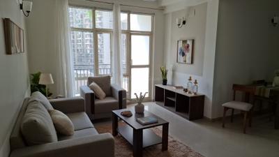 Living Room Image of 1400 Sq.ft 2.5 BHK Apartment / Flat for sale in Kingswood Court, Crossings Republik Ghaziabad for Rs. 10600000