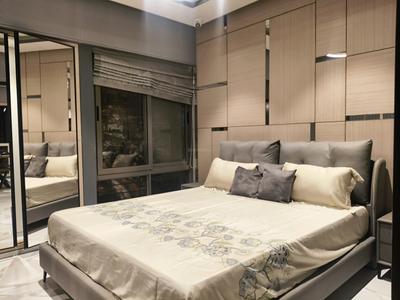 Bedroom Image of 980 Sq.ft 2 BHK Apartment / Flat for sale in Paras Rahul Downtown Phase II, Punawale Pune for Rs. 9456325