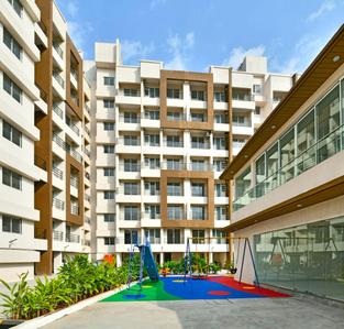 Image of 943 Sq.ft 2 BHK Apartment / Flat for sale in Gee Cee The Mist Phase III, Karjat, Thane for Rs. 3850000
