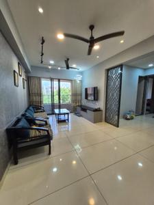 Hall Image of 1760 Sq.ft 3 BHK Apartment / Flat for rent in Vishwanath Maher Select, Shela Ahmedabad for Rs. 45000