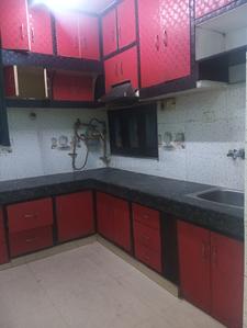 Kitchen Image of 1300 Sq.ft 3 BHK Apartment / Flat for rent in Kirpal Apartments, Patparganj New Delhi for Rs. 36000
