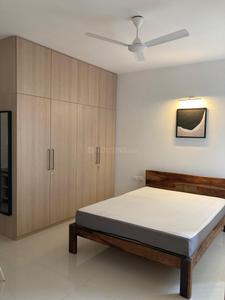 Bedroom Image of 1355 Sq.ft 2.5 BHK Apartment / Flat for rent in L And T Raintree Boulevard, Sahakara Nagar Bengaluru for Rs. 65000