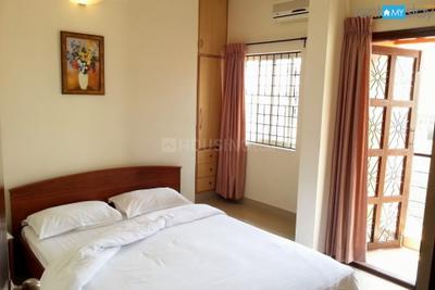 Bedroom Image of 550 Sq.ft 1 BHK Apartment / Flat for rent in Indira Nagar Bengaluru for Rs. 35000