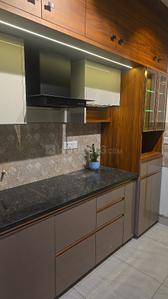 Kitchen Image of 749 Sq.ft 2 BHK Apartment / Flat for rent in Swarna Griha 4 Phase 1, Kakati Belagavi for Rs. 22000