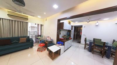 Hall Image of 2250 Sq.ft 3 BHK Apartment / Flat for rent in Olive Greens, Gota Ahmedabad for Rs. 45000