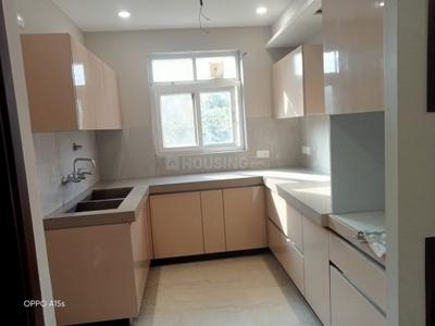 Kitchen Image of 1435 Sq.ft 3 BHK Builder Floor for rent in Gujranwala Town New Delhi for Rs. 43500