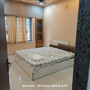 Bedroom Image of 1610 Sq.ft 3 BHK Duplex for rent in Leverage Green Villas Skyline, Wela Harichandra Nagpur for Rs. 30000