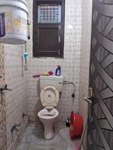 Bathroom Image of 380 Sq.ft 1 BHK Builder Floor for rent in Sector 24 Rohini New Delhi for Rs. 9000