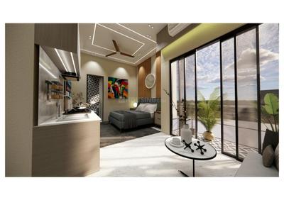 Hall Image of 650 Sq.ft 2 BHK Apartment / Flat for sale in Kalyan Aurum, Jagatpura Jaipur for Rs. 3900000