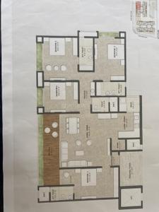 Image of 2709 Sq.ft 3 BHK Apartment / Flat for sale in Kudasan, Gandhinagar for Rs. 10700000
