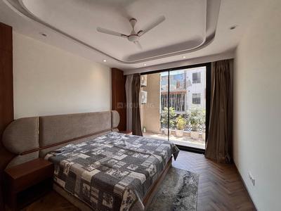 Bedroom Image of 750 Sq.ft 1 BHK Builder Floor for rent in Sector 26A Gurgaon for Rs. 52000