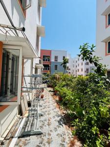 Balcony Image of 1800 Sq.ft 3 BHK Apartment / Flat for rent in The Central Park South, Sholinganallur Chennai for Rs. 50000