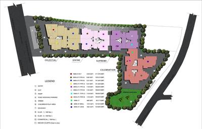 Image of 1475 Sq.ft 3 BHK Apartment / Flat for sale in Rajpur Road, Dehradun for Rs. 19912500