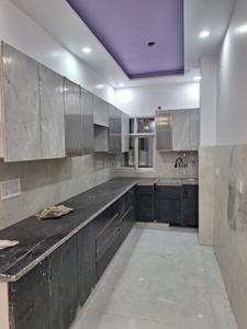 Kitchen Image of 900 Sq.ft 3 BHK Builder Floor for rent in Burari New Delhi for Rs. 25500