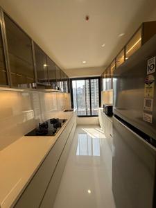 Kitchen Image of 1250 Sq.ft 2 BHK Apartment / Flat for sale in Maithili The Trellis, Kopar Khairane Navi Mumbai for Rs. 18000000