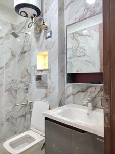 Common Bathroom Image of 1200 Sq.ft 3 BHK Apartment / Flat for sale in Maidan Garhi New Delhi for Rs. 8500000