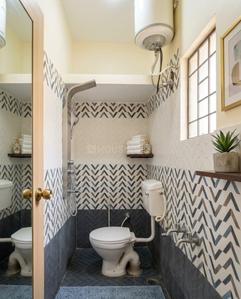 Bathroom Image of 550 Sq.ft 1 BHK Builder Floor for rent in Kodathi Bengaluru for Rs. 13500